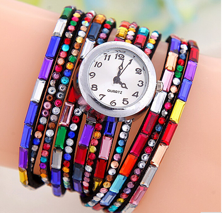 Woman's Fashion Bracelet Wristwatch Quartz Wrist Watch Fashion Wristwatches